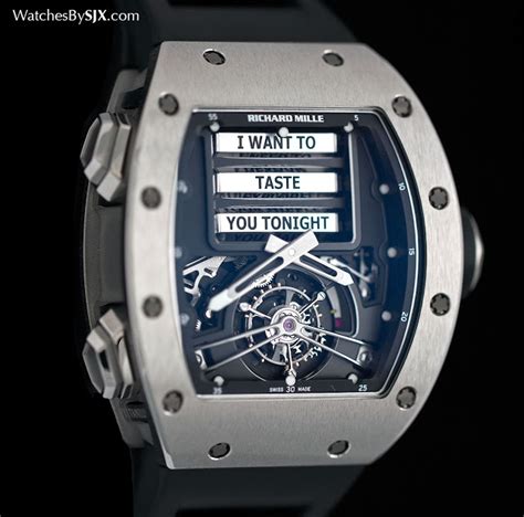 richard mille erotica buy|Richard Mille, RM Tourbillon .